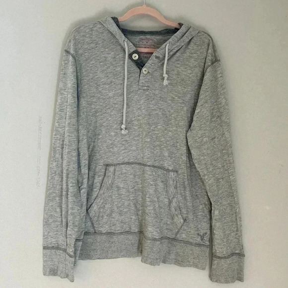 American Eagle Outfitters Other - American Eagle Outfitters Men’s Casual Gray Hoodie Size Medium